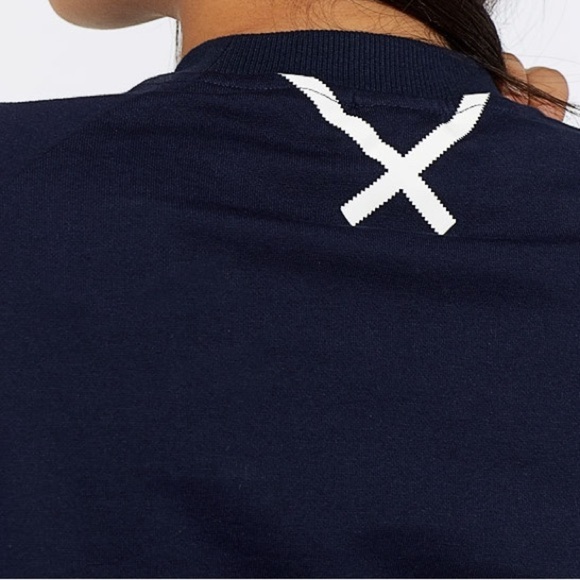 Adidas Originals XBYO Navy Sweatshirt by S. Nakamura - Size Large -EUC - Picture 3 of 11